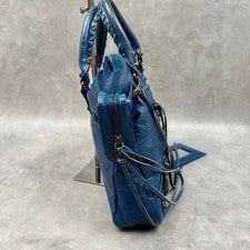 BALENCIAGA The Town 2way Bag Navy Blue #QYFPAQ