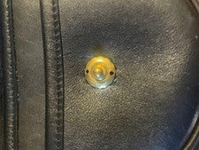 Old Coach Shoulder Leather Pouch Mini #QY1ARK