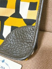 PRADA handbag, geometric pattern, leather combination #QYAIQ7