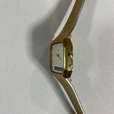 CASIO Gold Mesh Analog Watch Replaced #QY384N