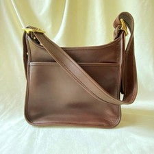 Old Coach 9966 Ergo Leather Shoulder Bag, Brown #QYIVQ7