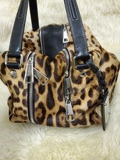 Dolce & Gabbana Leopard Pony Hair Leather Handbag #QY3W6O