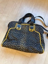 FENDI handbag, black with gold polka dots. #QYHDMM