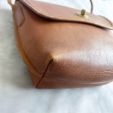 old coach shoulderbag brown leather y2k #QYBD3R