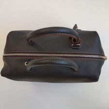 MAX MARA Hold All Calf Leather Double Handle Bag 2way #QY142J