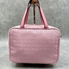 Coach Pink Handbag Cabin Bag Mini Signature #QY0G5T