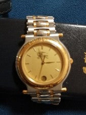 BURBERRYS Analog Watch, Silver & Gold #QYHLU0