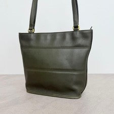 Old Coach shoulder bag/tote bag, khaki #QY5SVQ