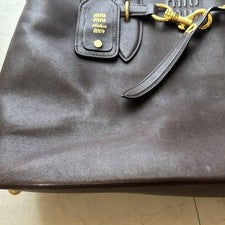 MIUMIU Adventure Nappa Leather Bag Medium #QY7YFR