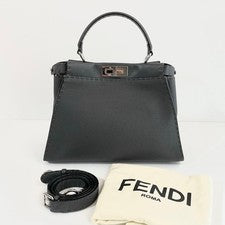 Fendi 2-way handbag Peekaboo Selleria Medium #QY6NXN