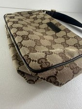 GUCCI GG Canvas Handbag Shoulder Bag #QYH6O5