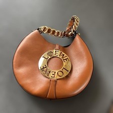Loewe Joyce Shoulder Bag, Calf Leather, Sheepskin, Gold-Plated Brass #QY0914