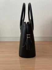 VALENTINO handbag, black, with tassel. #QYL8JQ