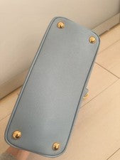 PRADA Leather Handbag, Light Blue #QYL0FK