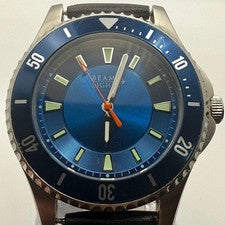 BEAMS x ANA Men's Diver's Watch, Blue Dial #QY0UZ0