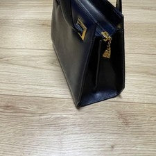 Classic Christian Dior handbag, navy #QYI135