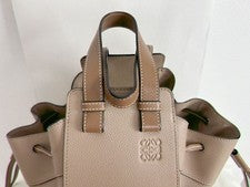 LOEWE Hammocks Small Drawstring Sand Mink Women #QYCGXV