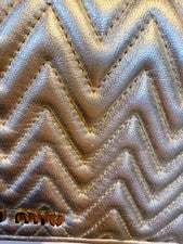 MIU MIU Matelasse shoulder bag gold