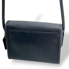 COACH Old Coach Leather Shoulder Bag, Gray #QY30IQ