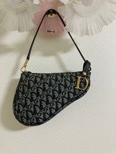 DIOR Saddle Trotter Handbag & Coin Purse Set #QYFHHE