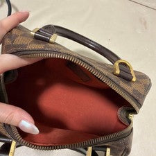 LOUIS VUITTON Damier handbag #QYI93C