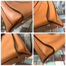 Valextra Iside 2-Way Handbag, Brown Leather #QY6W2R