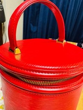 LOUIS VUITTON Epi Cannes Handbag Red #QYIGEQ