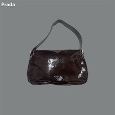 Prada enamel shoulder bag #QY26Y1