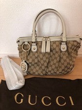 GUCCI handbag, canvas, in Italy #QY6OVB