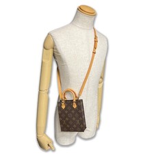 LOUIS VUITTON Petite Sac Plat 2-way Handbag MBZ807 #QYD4PI