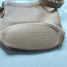 Coach Old Coach Beige Leather Shoulder Bag (Genuine Leather) #QY8DV5