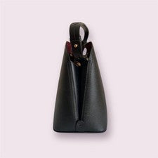 PRADA Bag Black 2-Way Saffiano Matinee #QY69JF