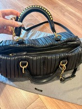 Miu Miu 2-way handbag, black #QYCNM7