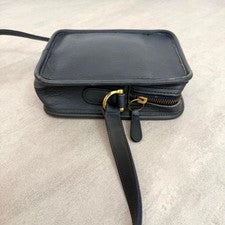 COACH Old Coach shoulder bag/pouch, navy Leather Women #QY98GF