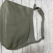 USA-made Old Coach Sonoma Shoulder Bag, Sage Grey, 4920 Khaki #QYKT3G