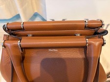 Max Mara Leather Handbag, Brown #QY7B6N