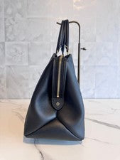 LOUIS VUITTON Grand Palais MM Black Leather Women #QY0FZ4