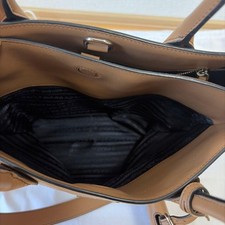 PRADA Camel Tote Bag #QYJJL6
