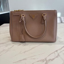 PRADA Beige Handbag, Saffiano Leather Women #QY8MTC