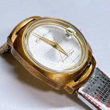Citizen Ace Date ACD-13301, 1963 model, gold plated. #QYL810