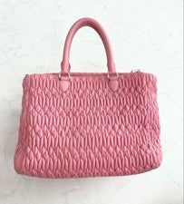 miumiu nappa crystal 2way tote bag