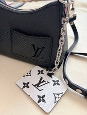 LOUIS VUITTON Malerini Mini Black Epi Grain Cowhide Leather 19x13.5x6.5c #QY9WZJ