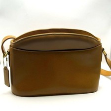 OLD COACH Classic Coach Shoulder Bag, Brown Leather #QY00KJ