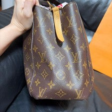 LOUIS VUITTON Montaigne Monogram Bag with Bonus Band #QYDJQD
