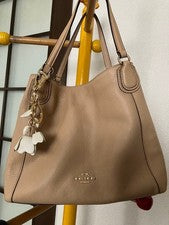 COACH 2-way bag with flower charm #QYELX8
