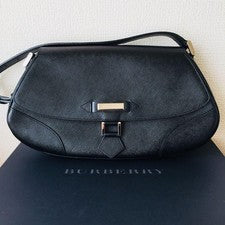 Authentic Burberry black handbag, made in Japanese. #QYHLQ9