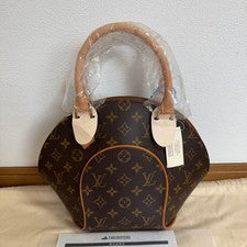 Authentication certificate included. LOUIS VUITTON Monogram Ellipse MM h #QYELCT