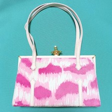 VIVIENNE WESTWOOD Haircalf Leather Handbag with Original Box #QY9O5K