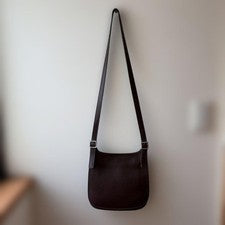 COACH Classic Old Coach 9135 Leather Shoulder Bag, Brown, Made in USA, 】 #QYD3G0