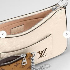 LOUIS VUITTON Marel Epi White #QYAB7K